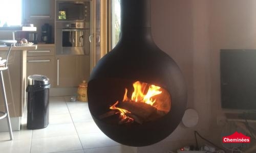 Cheminée métallique Focus Bathyscafocus à Saint Arnoult