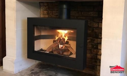 Pose d'une cheminée Vyrosa Oliva à Reviers