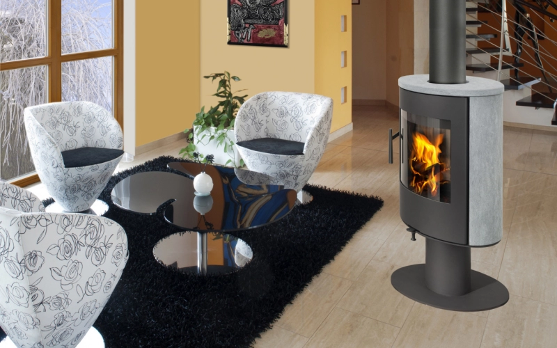 Poêle à bois Evora T