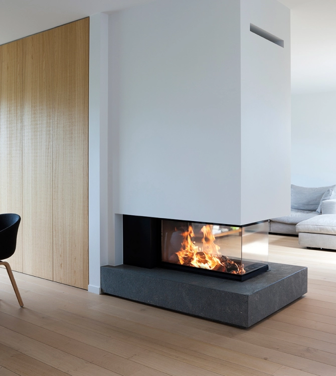 Cheminées bois Luna Diamond de M Design : élégance et performance pour sublimer votre intérieur